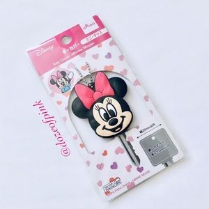 Disney Minnie Mouse Pink Silicone Key Cover